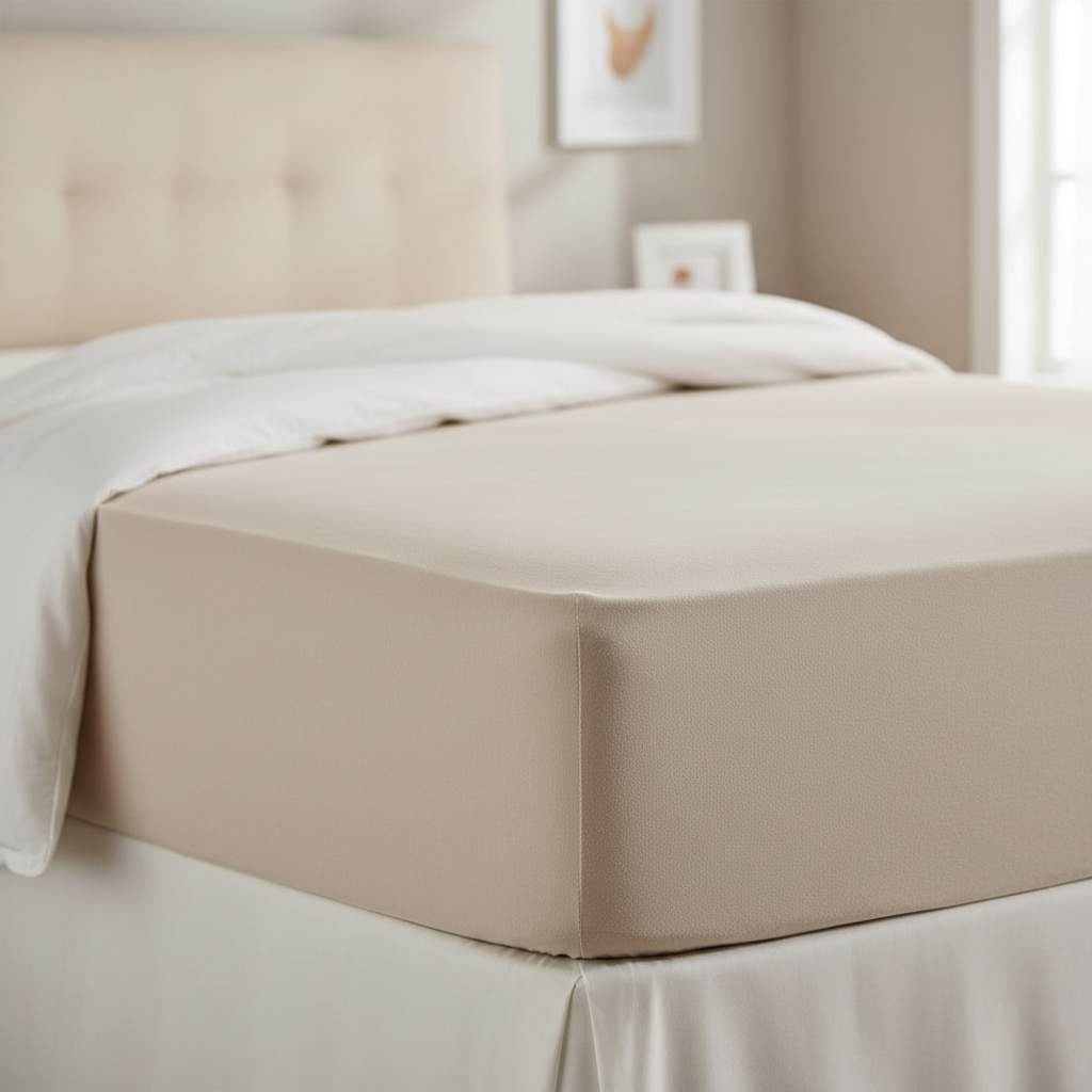 Fixleintuch Jersey 75x95cm 2er Pack Sand, Oatmeal 3