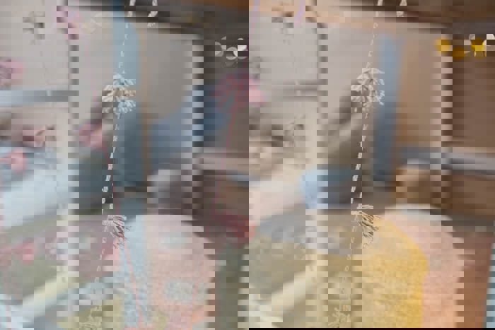 Girlande Neverending Story Altrosa 5