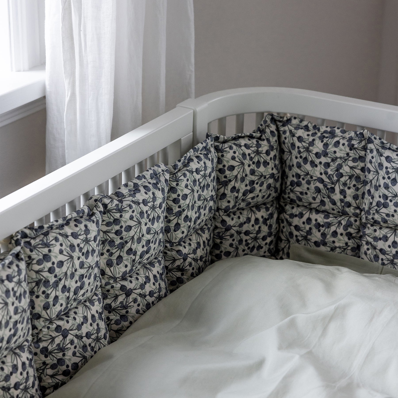 Bettnestchen Kapok Blue Olive #2