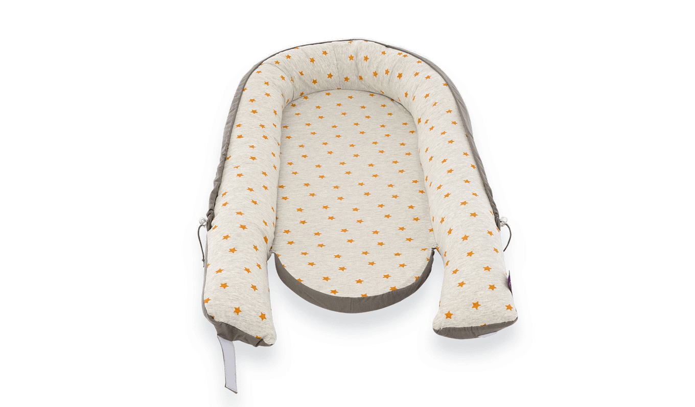 Babynest Premium Sternentraum Gelb 4