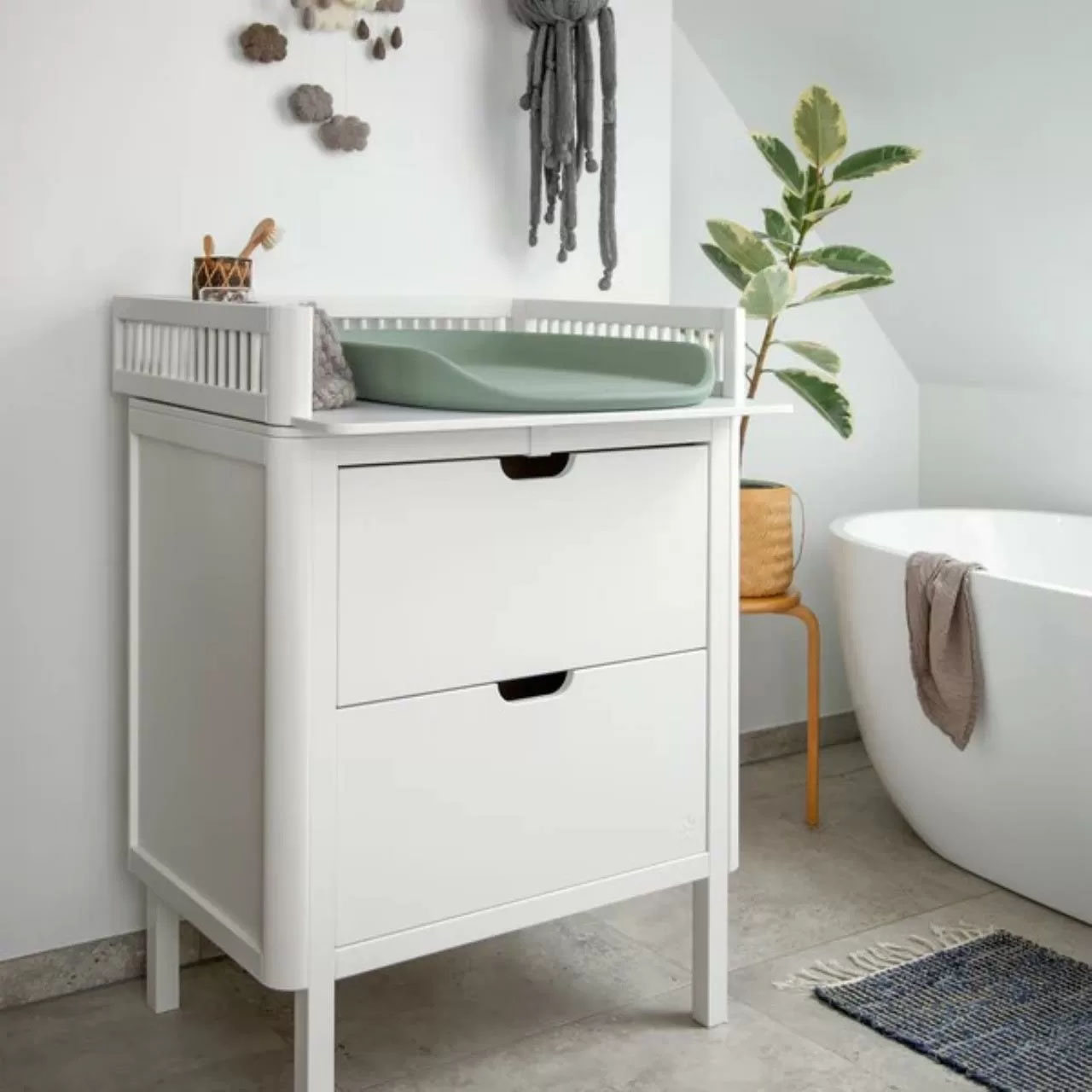 Wickelkissen Pusle Pur Seagrass Green 3