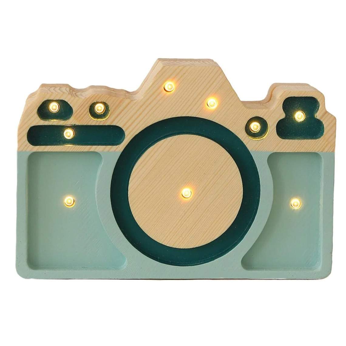 Nachtlampe Kamera Mini Teal 1