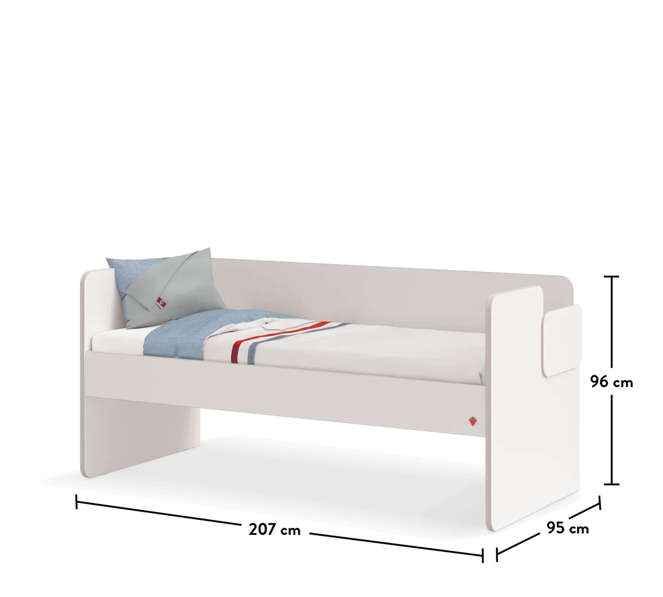 Bett Studio Oberteil White 8