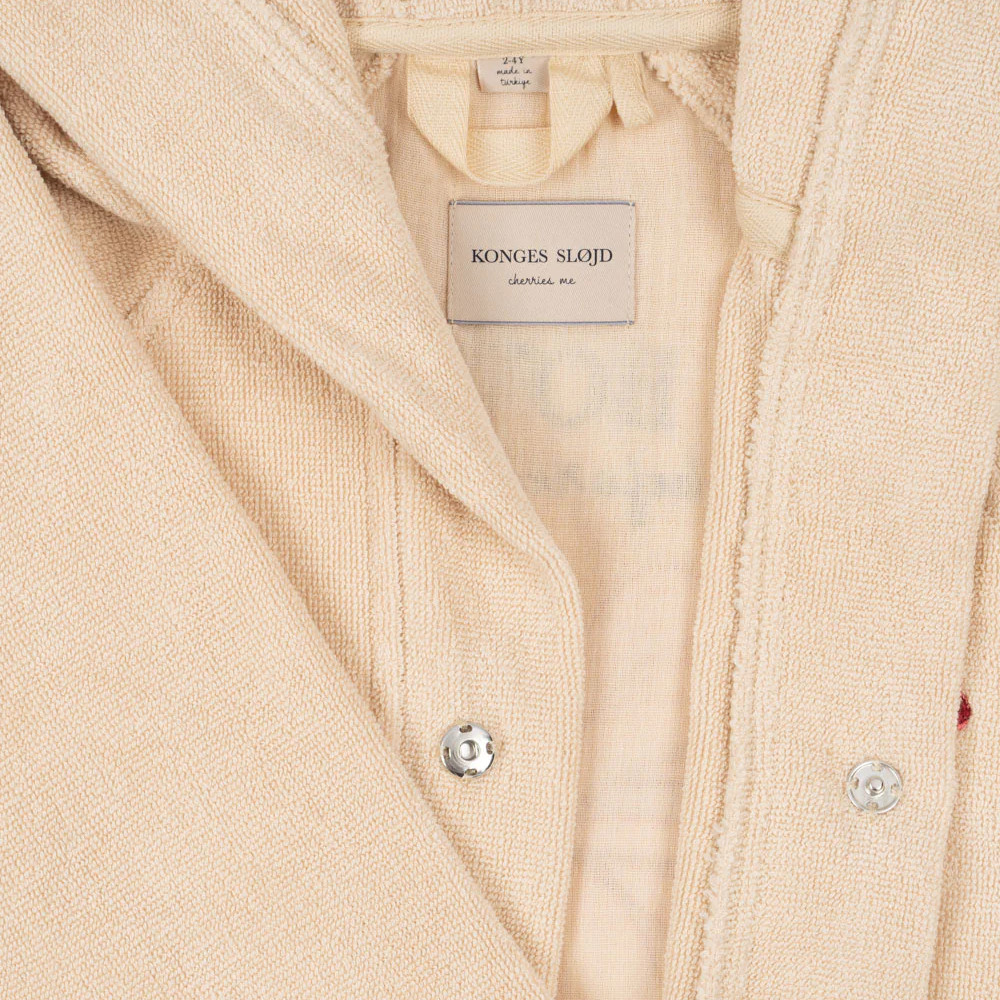 Frottee-Bademantel Brazilian Sand GOTS 5-8 Jahre 6