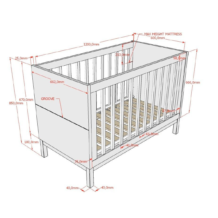 Babybett Eva 60 4