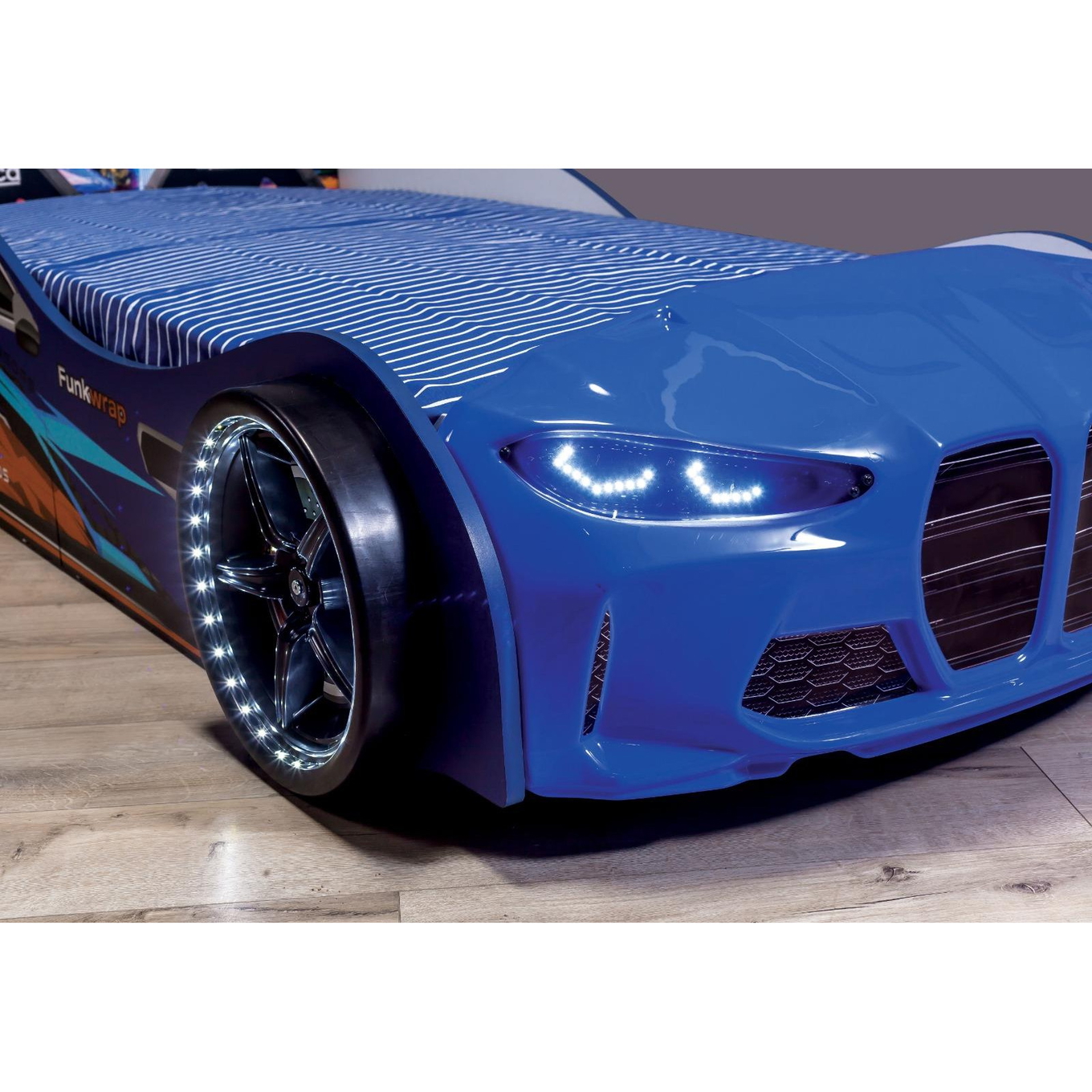 Autobett GT Racer Blau 10