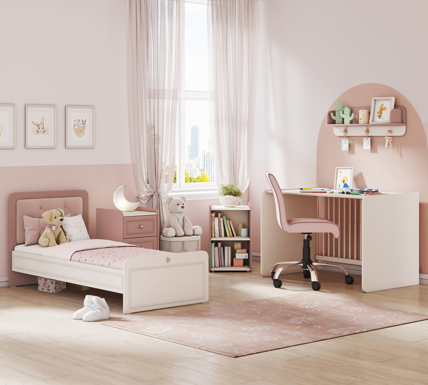 Babybett Elegance Umbaubar Klein 3