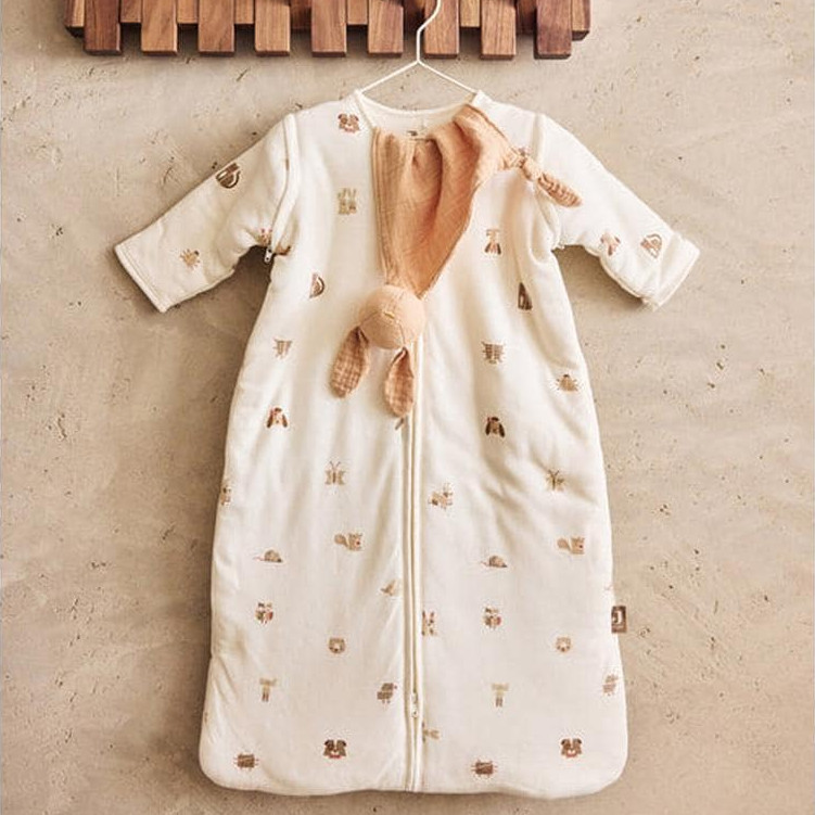 Schlafsack mit abnehmbaren Ärmeln Animal Friends 110 cm 6