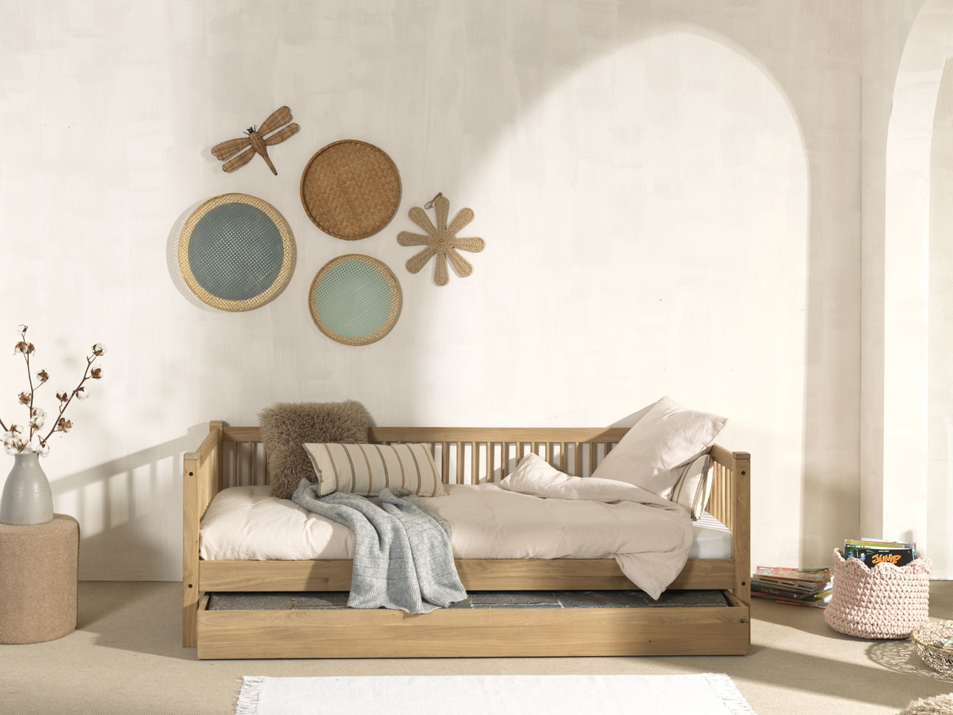 Kojenbett Forrest inkl. Ausziehkasten Holz 3