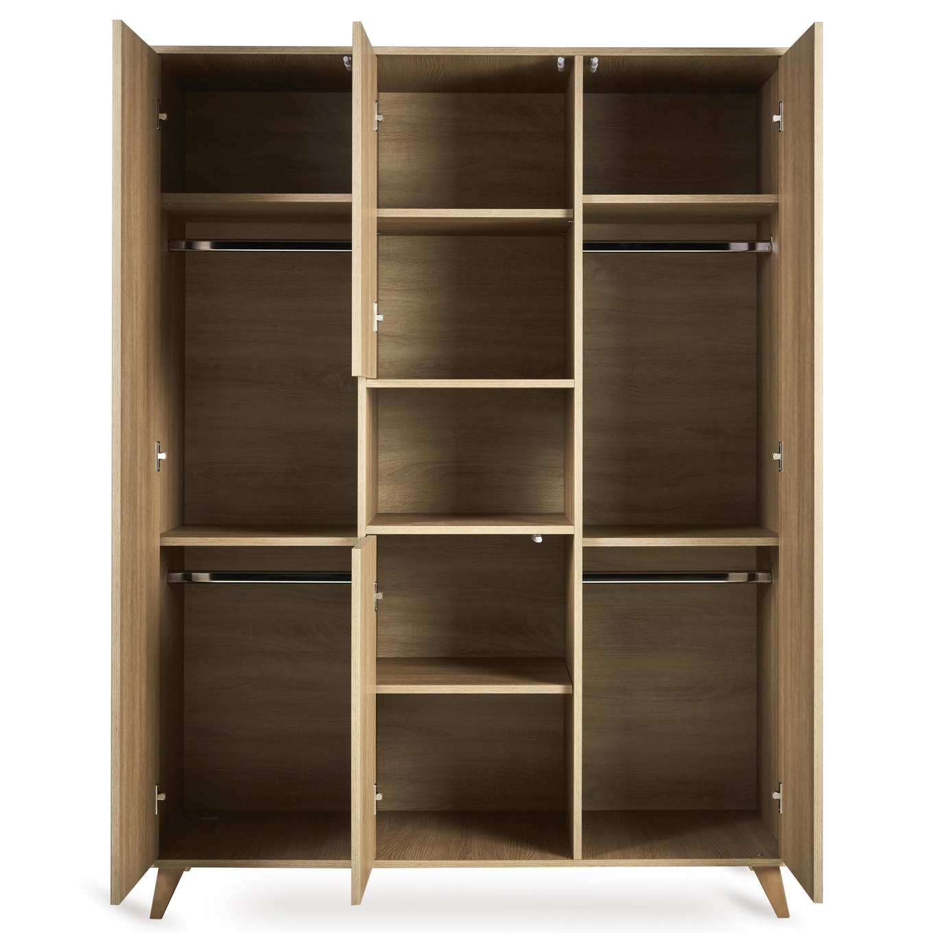 Kleiderschrank Loft Honey Ash, 3-türig 3