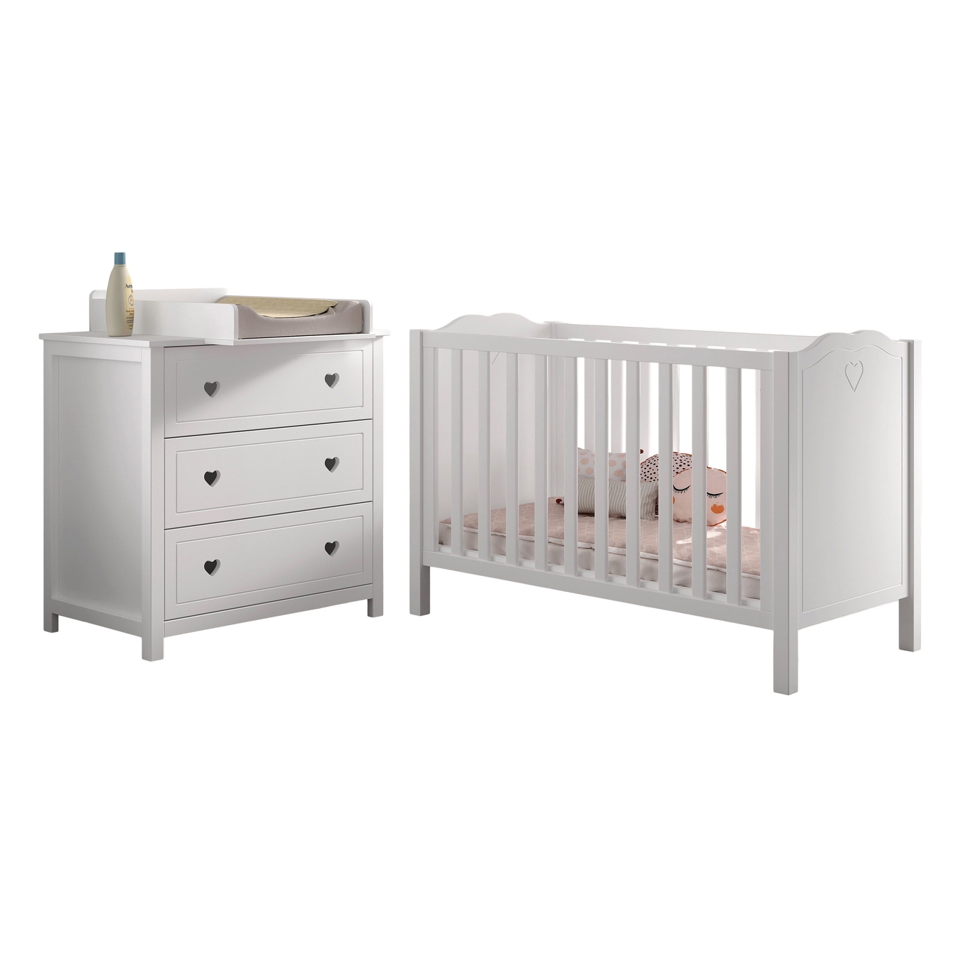 Babyzimmer Amori 3-teilig Set