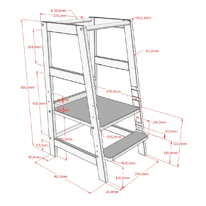 Lernturm Forrest Holz 4