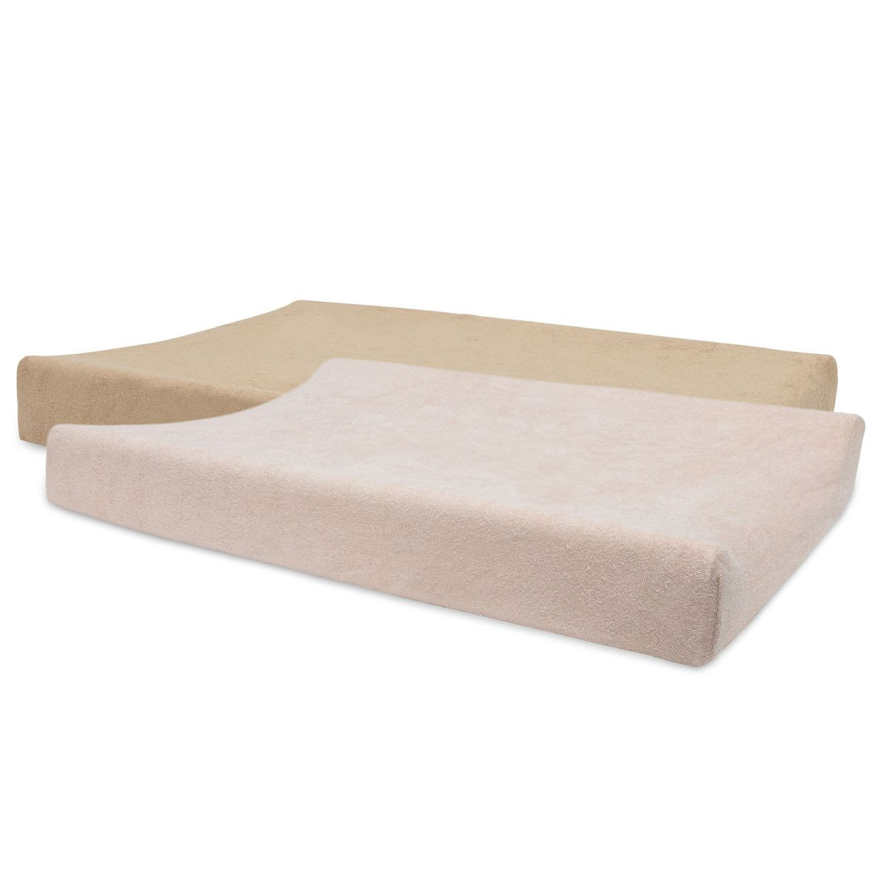 Wickelkissenbezug Frottee Wild Rose Biscuit 2er Pack 1