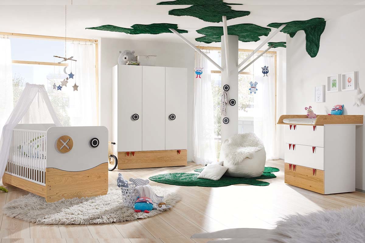 Minimo Babyzimmer Set B Holz 1