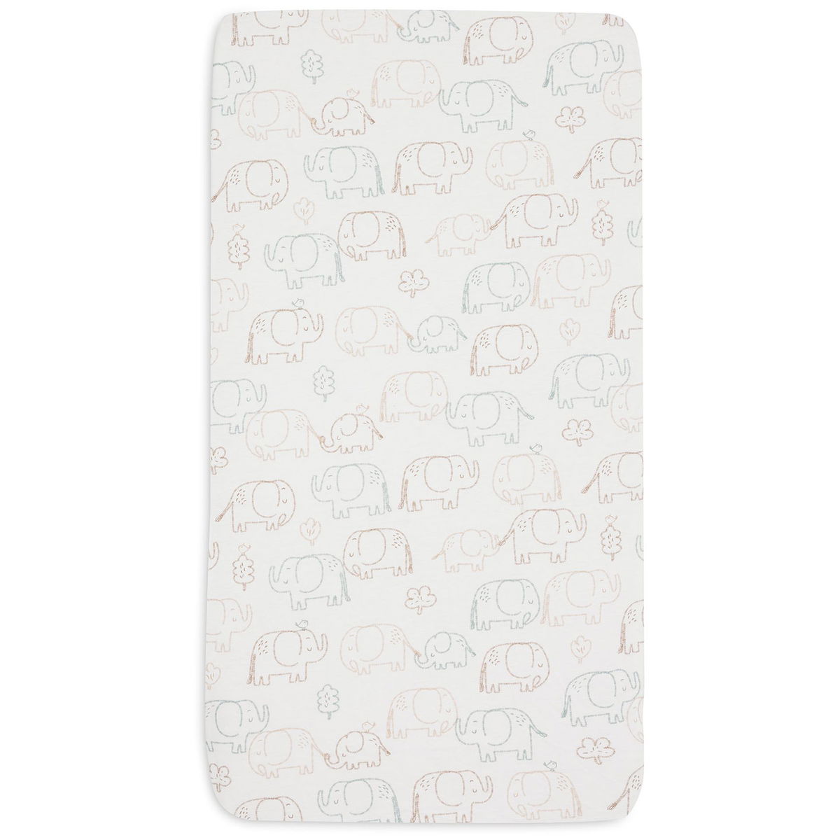 Fixleintuch Jersey Elephant Tales 60 x 120 cm 5