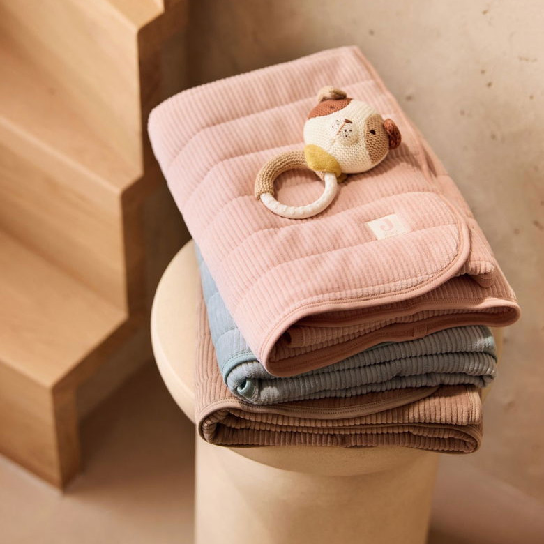 Decke Velvet Rib Wild Rose 3