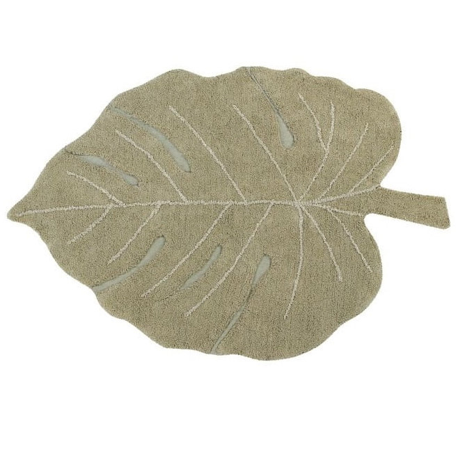 Teppich Monstera Olive, S