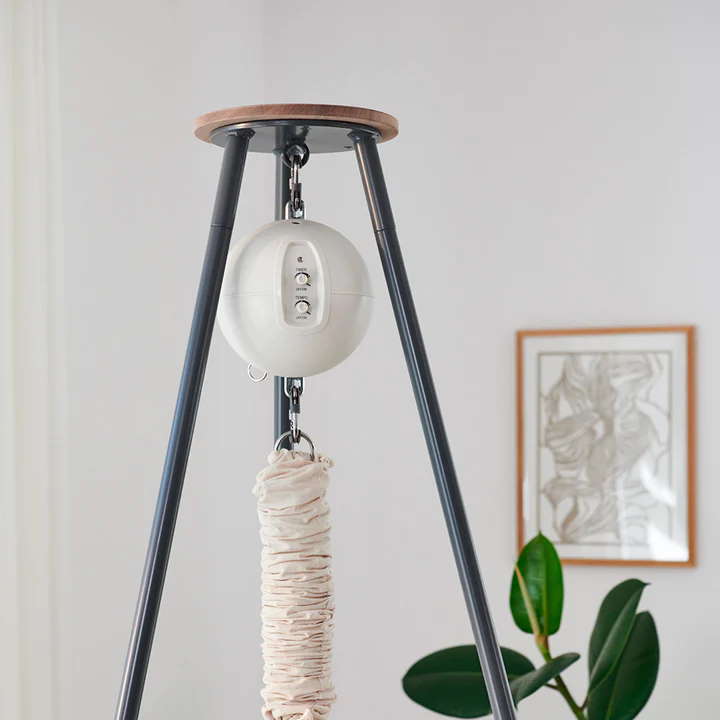 Gestell für Federwiege Grau 4