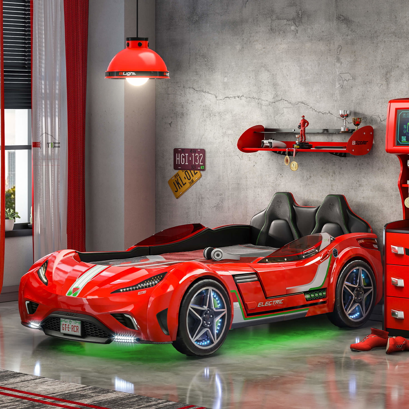 Autobett GTE Rot 3