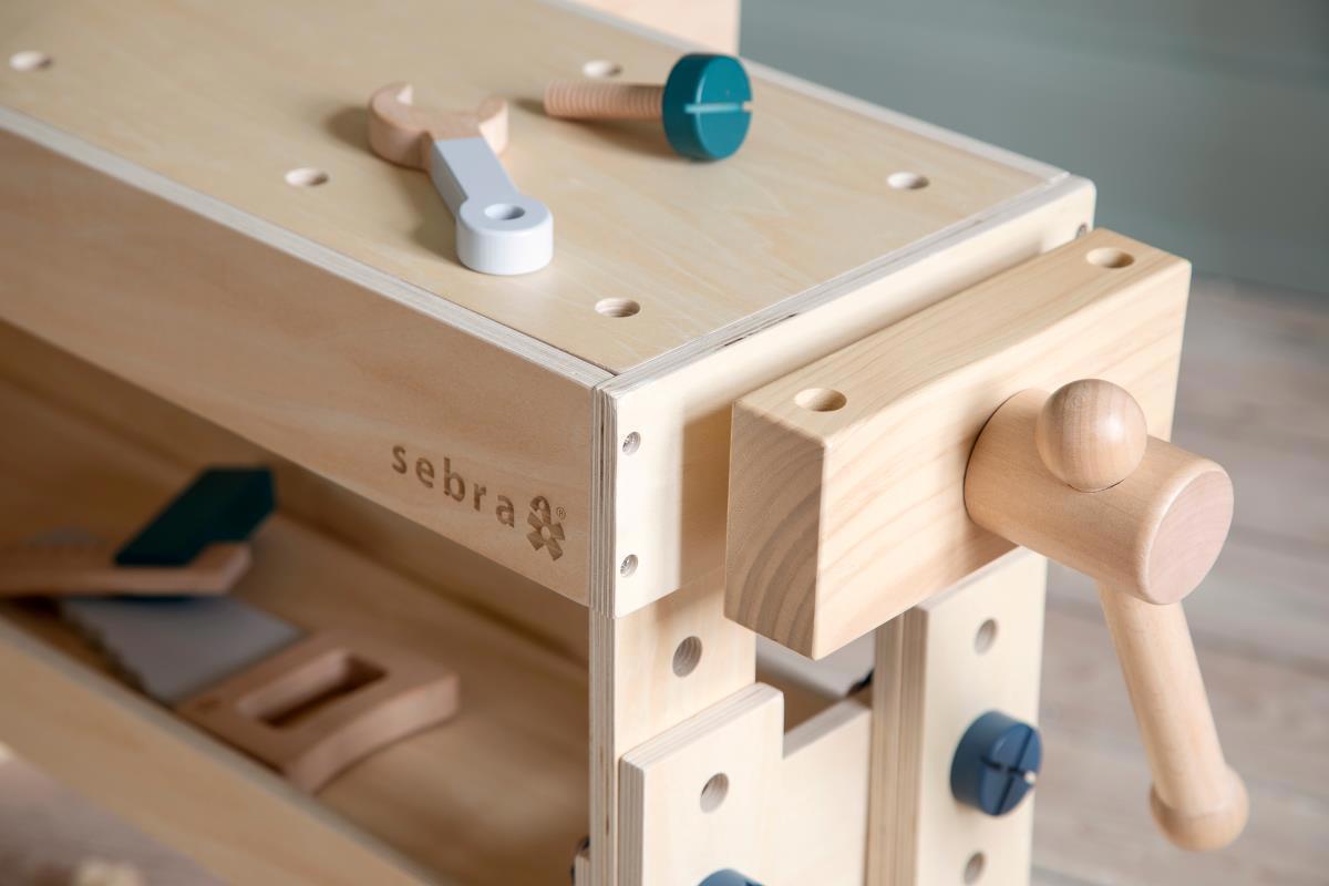 Spielzeug Werkbank Sebra 3