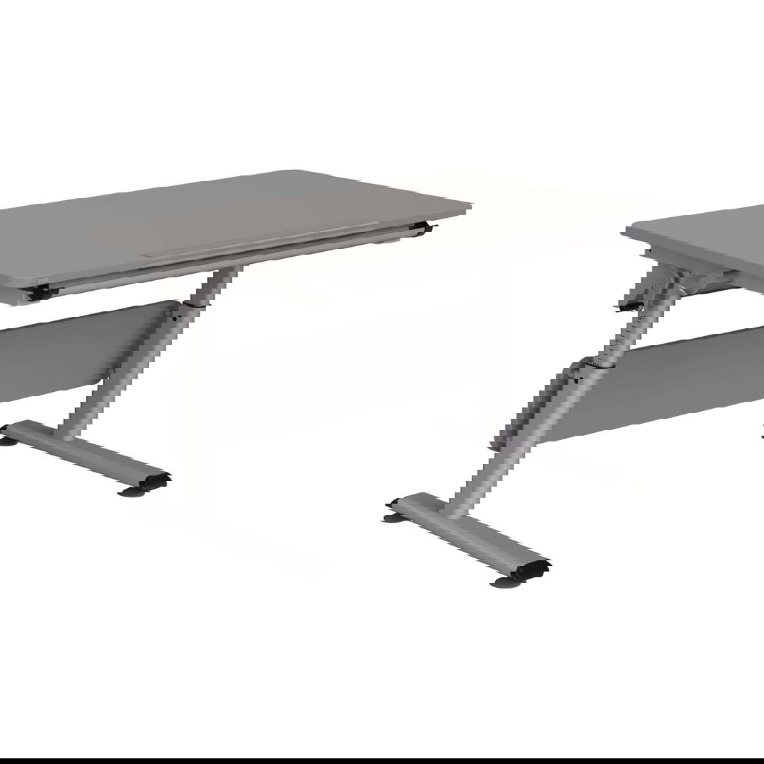 Schreibtisch Diego 120 Silber Grau