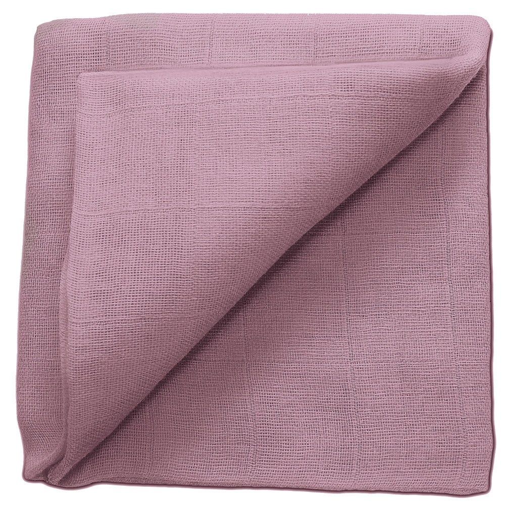 Gaze Spucktuch Uni Dunkelrosa 1