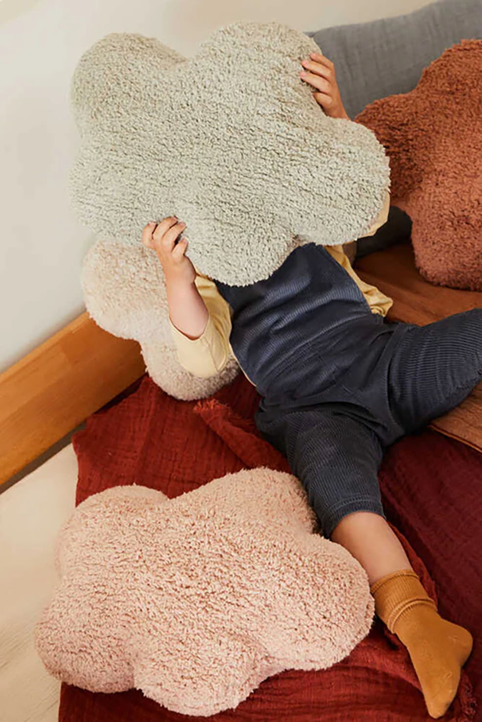 Dekokissen Clouds Rosa 4