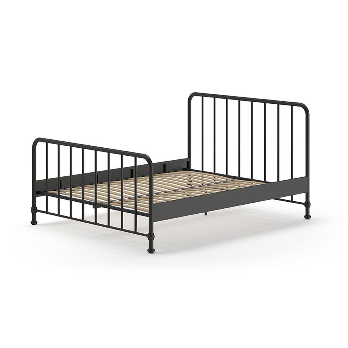 Metallbett Bronxx 160 Schwarz 1