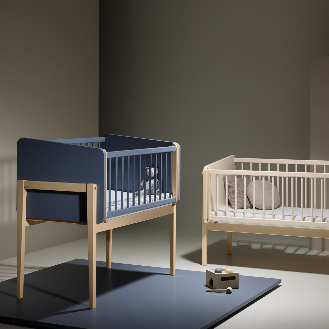 Beistellbett Little Cloud Blau 3