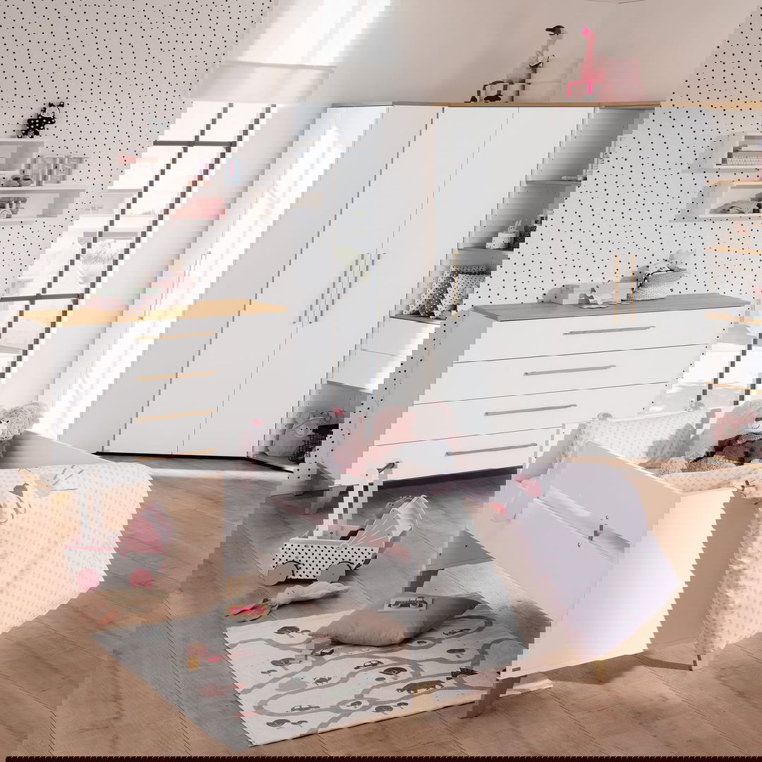 Umbauseiten für Babybett Oscar 2