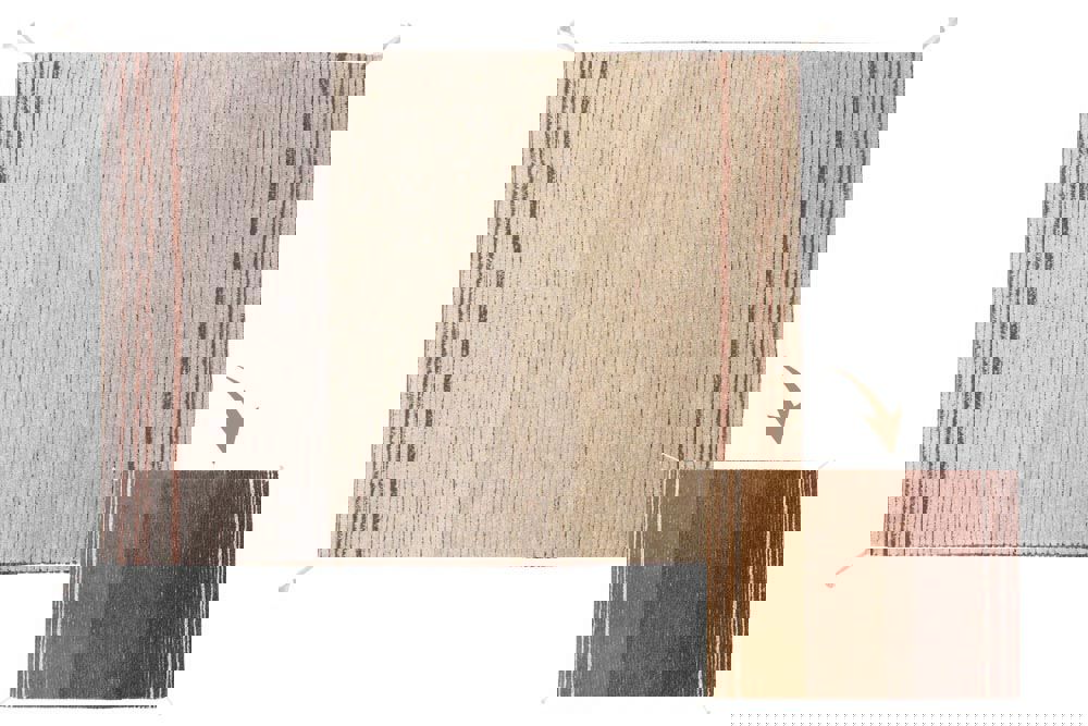 Wendeteppich Twin Toffee, L 6