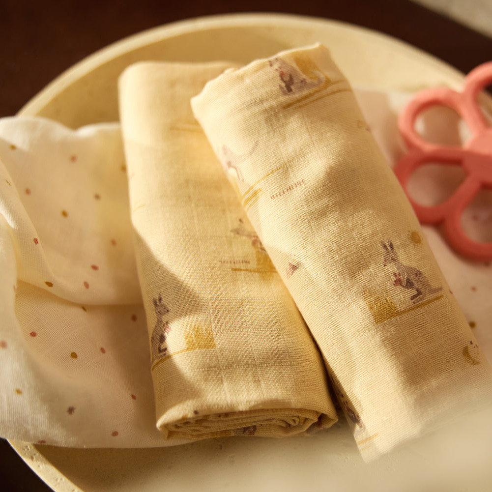 Spucktücher Känguru 3er Set 2