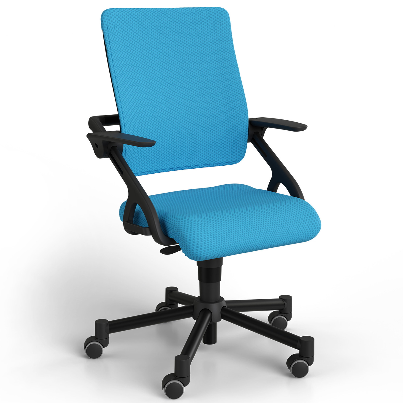 Bürostuhl Tio Schwarz Blau