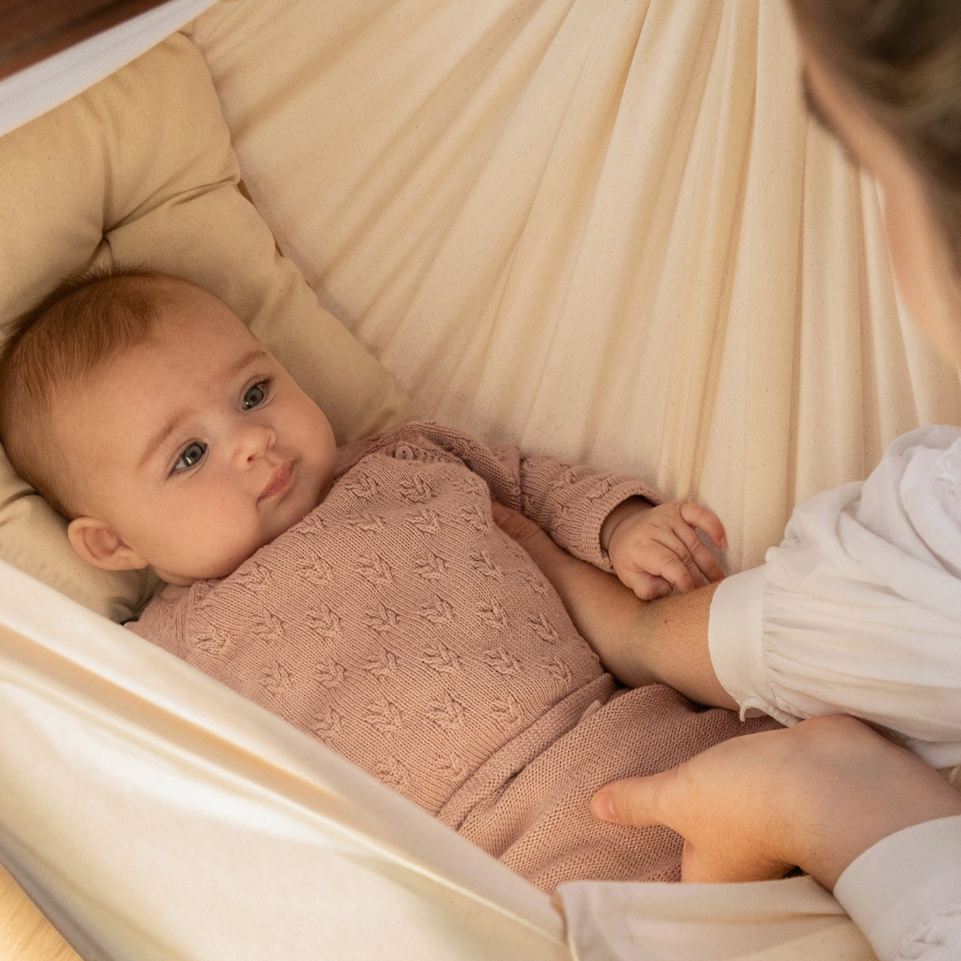 Federwiege Bundle Connect Grau Nature #2