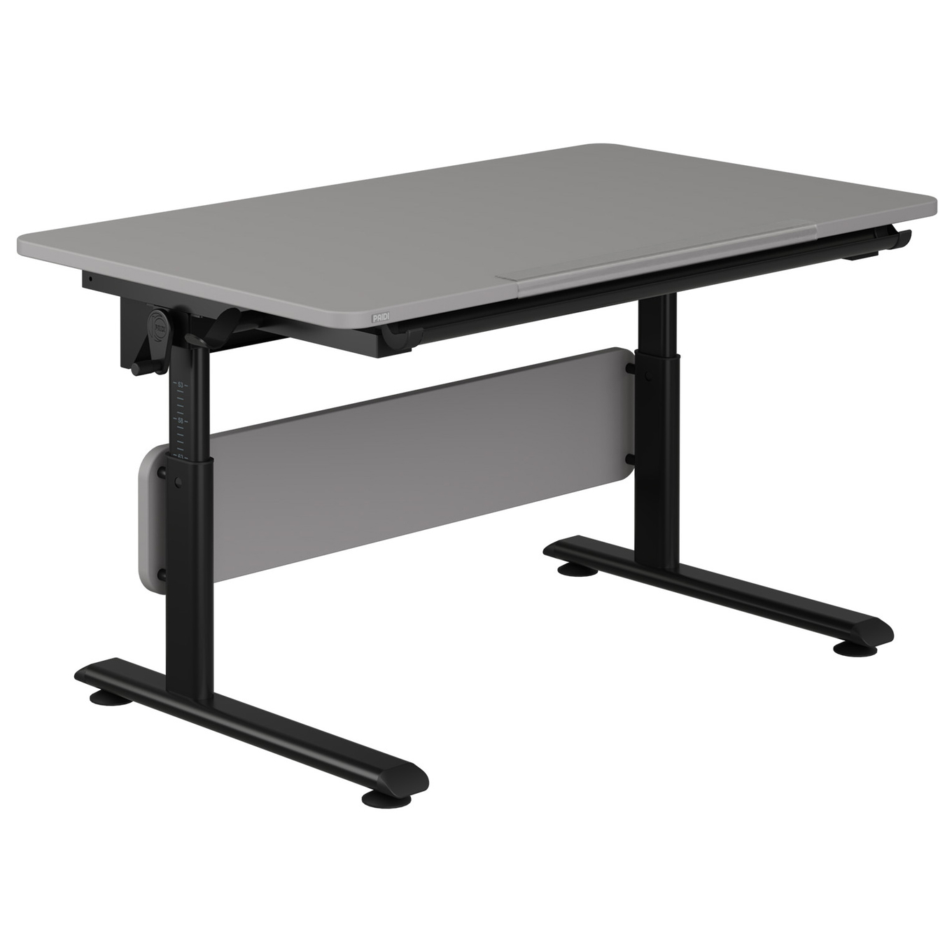 Schreibtisch Diego 120 Schwarz Grau