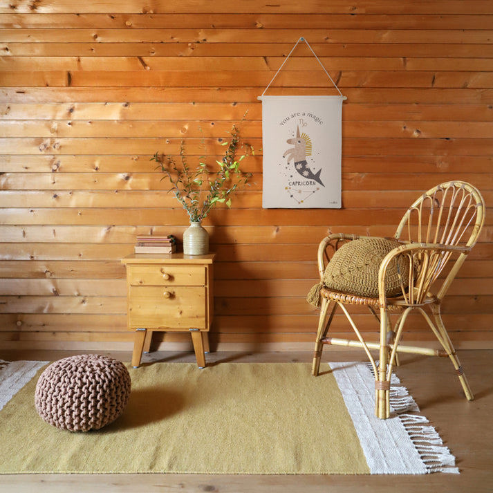 Teppich Lucia Senfgelb 2