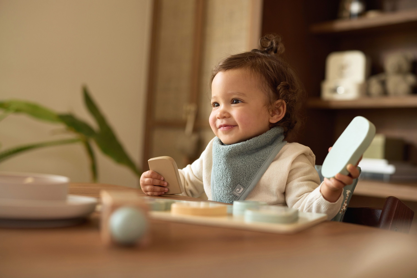 Lätzchen Bandana 2er Set Grün 3