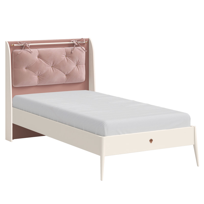 Bett Elegance Standard, mit Kopfteil, 100 x 200 cm