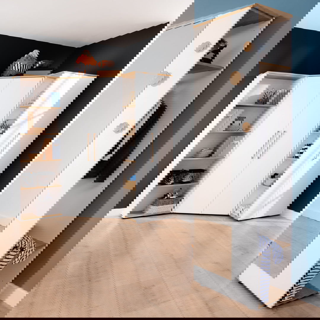 Regal Oscar für Eck-Kleiderschrank 3