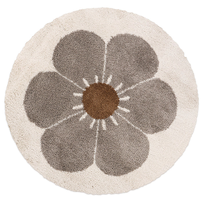 Teppich Bohemian Daisy Taupe 1