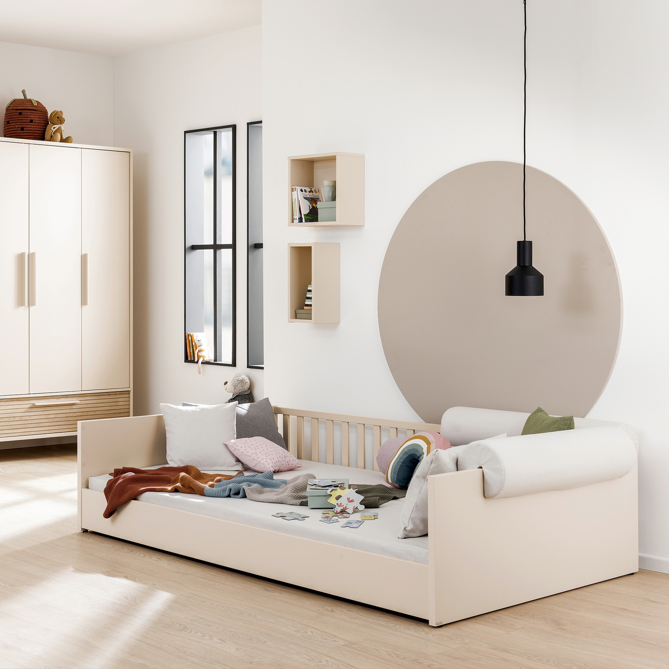 Bett Little Flo Beige, 140 x 200 cm 3