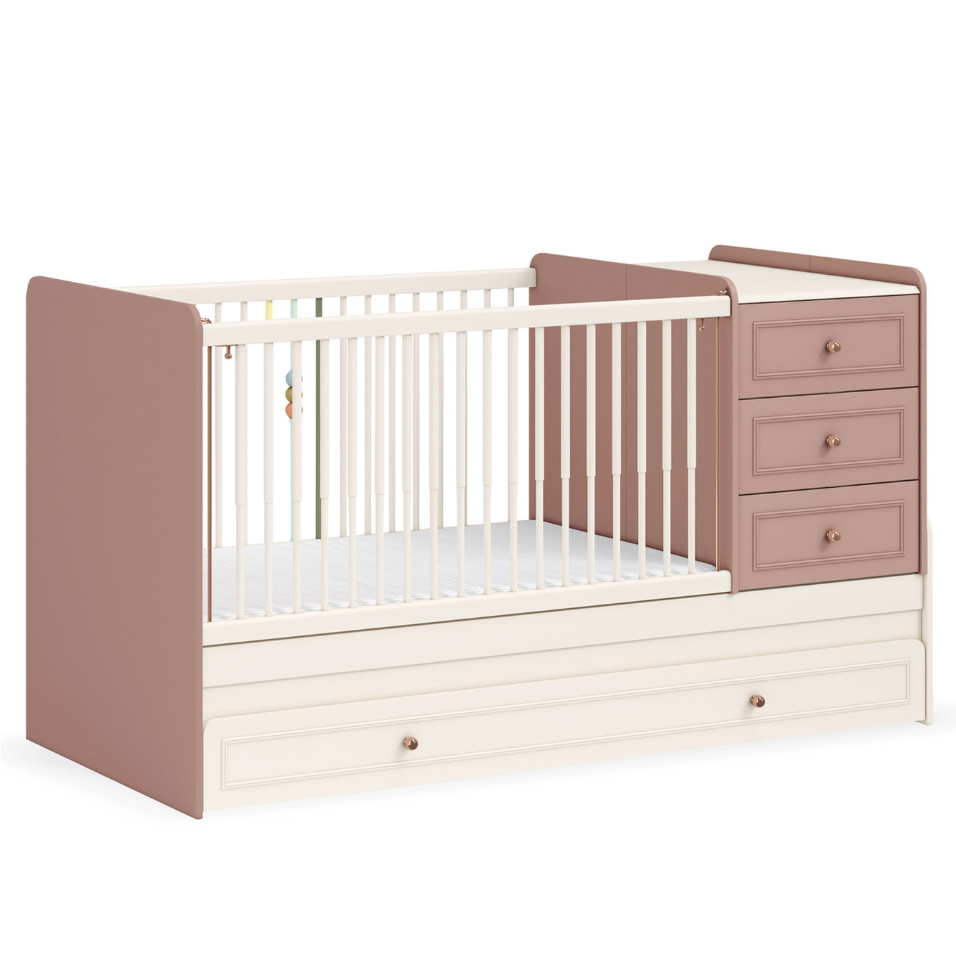 Babybett Elegance Umbaubar