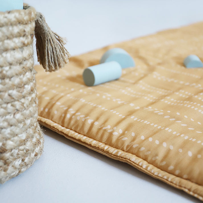 Spieldecke Nepo Caramel #2