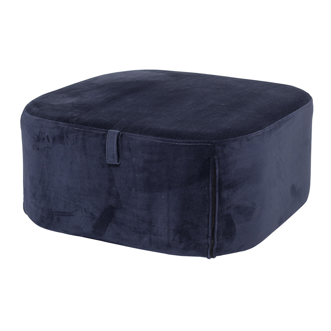 Mini Hocker Blau 3