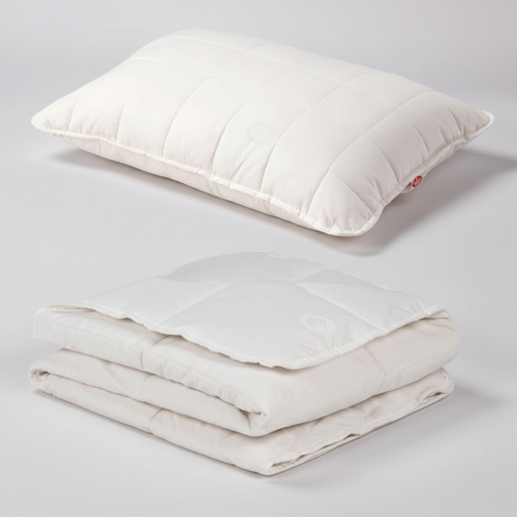 Duvet und Kissen Set Baumwolle 160x210 - 50x70cm 4