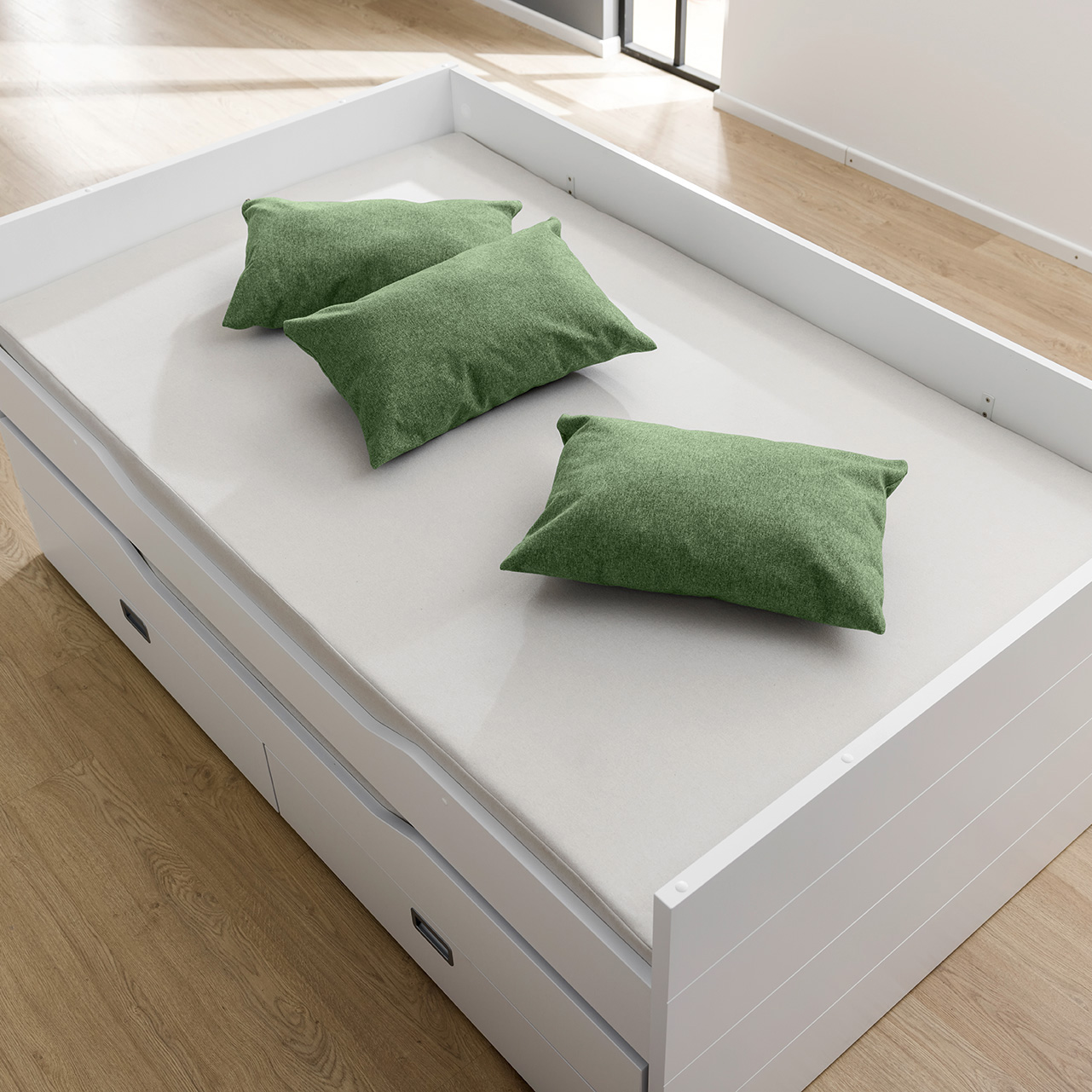 Partykissen Lang aus Mikrofaser Nordic Green