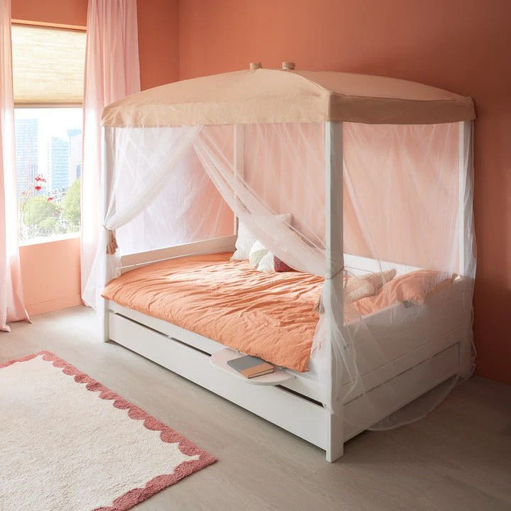 Himmelbett Lifetime Deluxe Lattenrost, Weiss, 120 x 200 cm 2