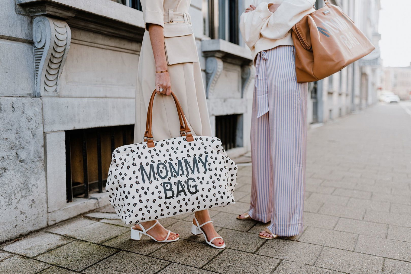 Mommy Bag Lederlook Braun 11