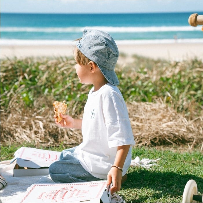 Panel Cap Denim, 52 cm 3