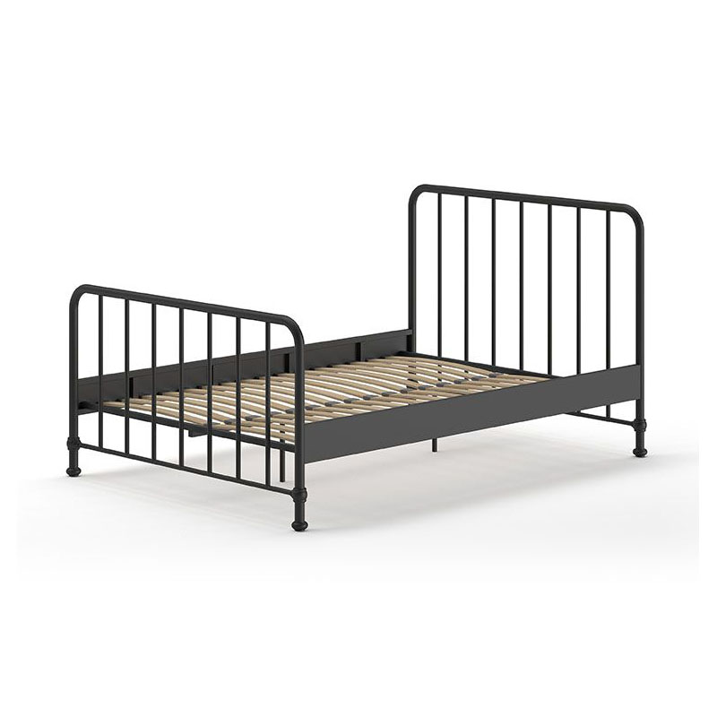 Metallbett Bronxx 140 Schwarz 1